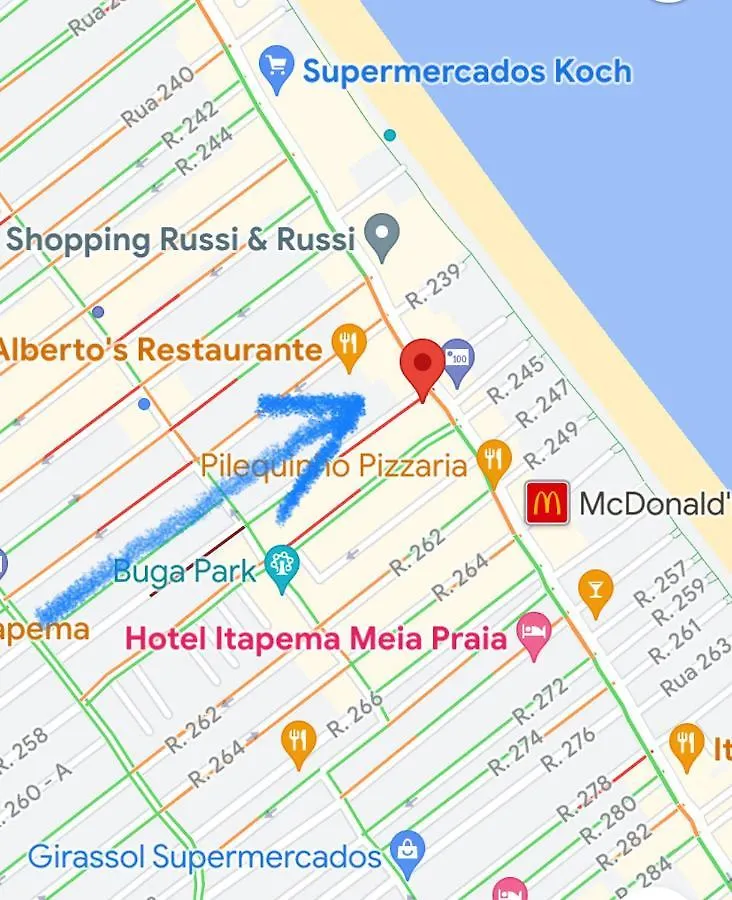 Lindo Apartamento Em Meia Praia-1 Quadra Do Mar! Melhor Localizacao! Itapema 0*,